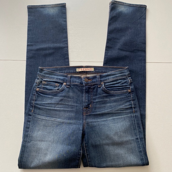 J BRAND Women's Cigarette Leg Mid Rise in Heirloom Wash Size 28 - Picture 2 of 16